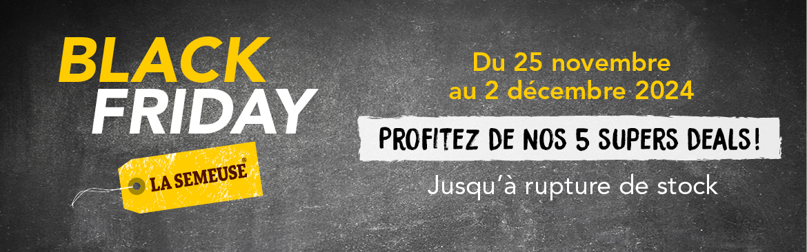 BLACK FRIDAY DEALS (dès le 25.11.24)