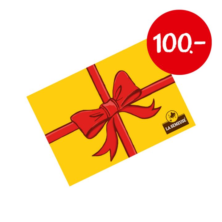 Carte cadeau 100 CHF - Coffret cadeau